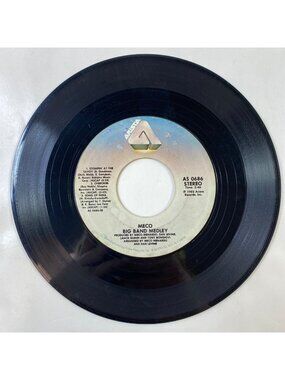 Vintage Arista Records 45 RPM Vinyl Single Meco "Big Band Medley" Collectible